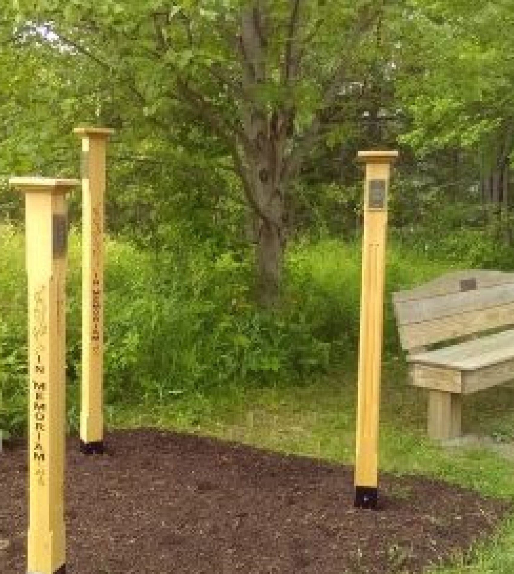 forever friends memorial poles